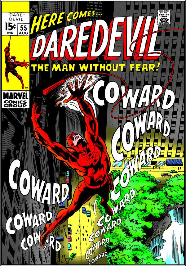 Daredevil #55  cover