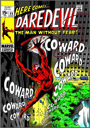 Daredevil #55  cover