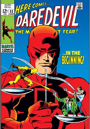 Daredevil #53  cover