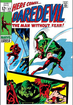 Daredevil #49  cover