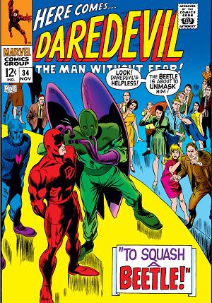 Daredevil #34  cover