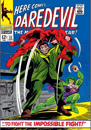 Daredevil #32  cover