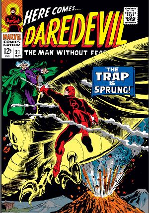 Daredevil #21  cover