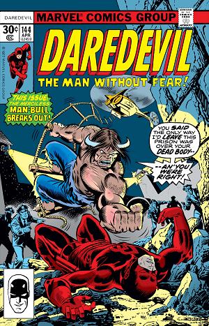 Daredevil #144  cover