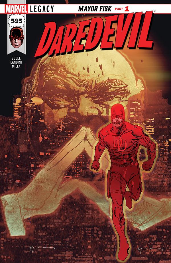 Daredevil #595  cover