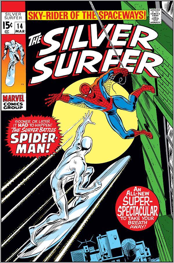 Silver Surfer #14  cover