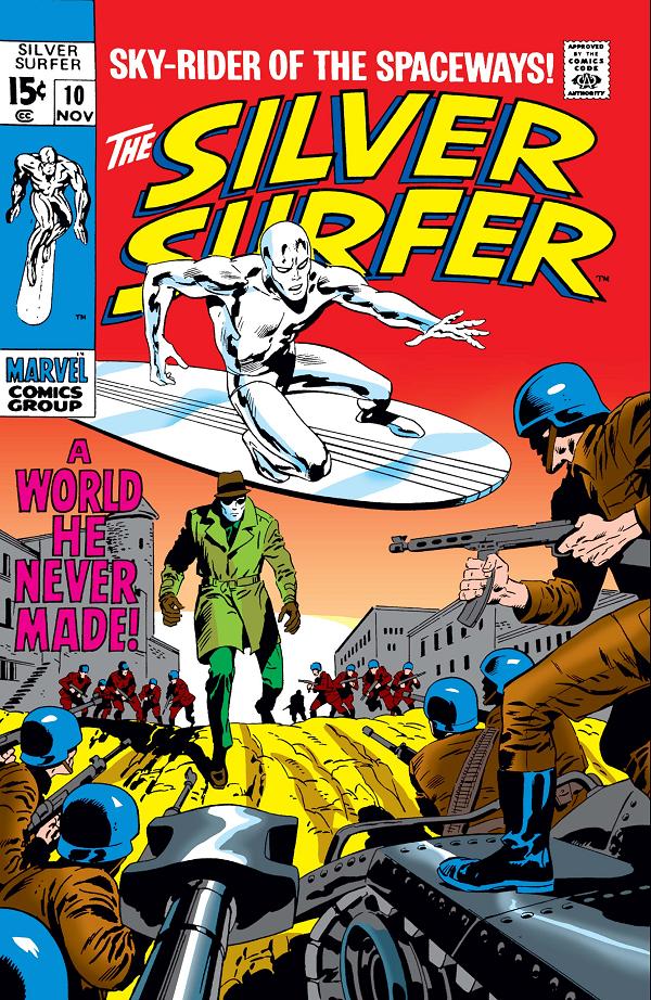 Silver Surfer #10  cover