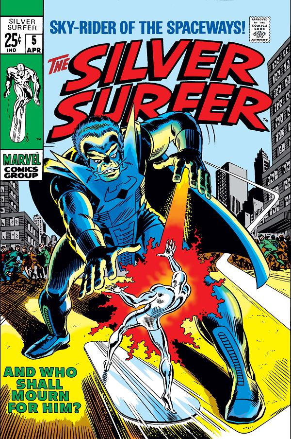 Silver Surfer #5  cover