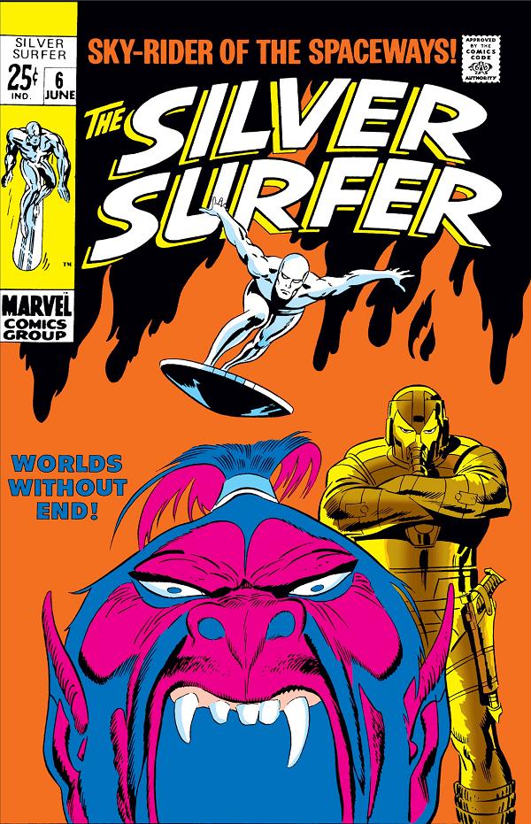 Silver Surfer #6  cover
