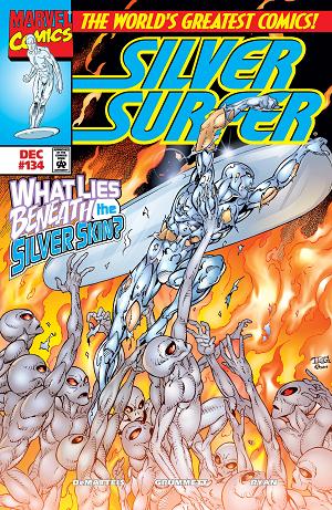 Silver Surfer #134  cover