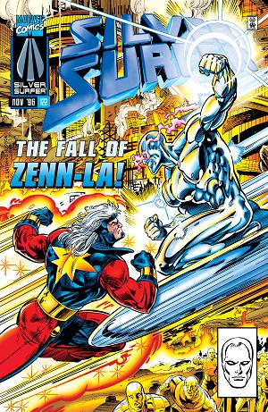 Silver Surfer #122  cover