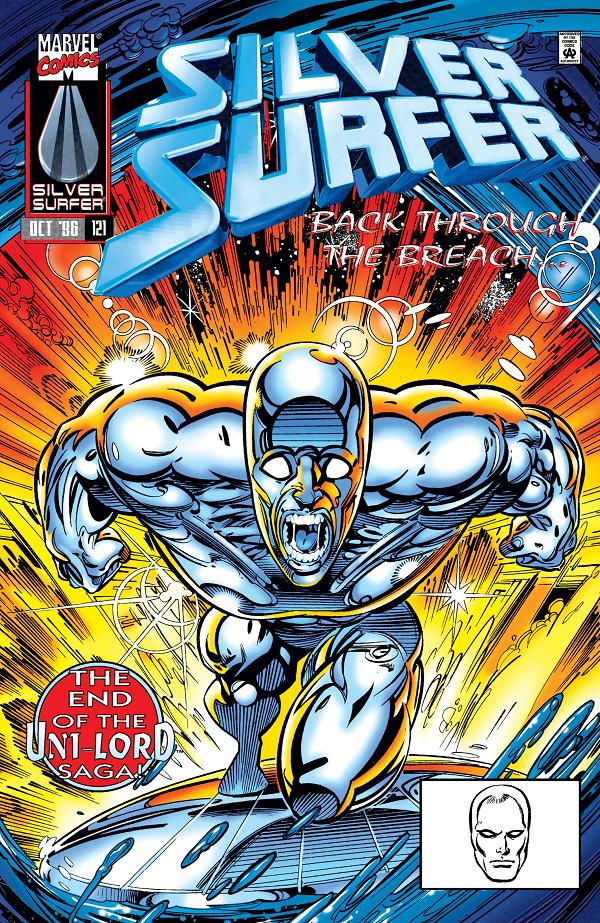 Silver Surfer #121  cover