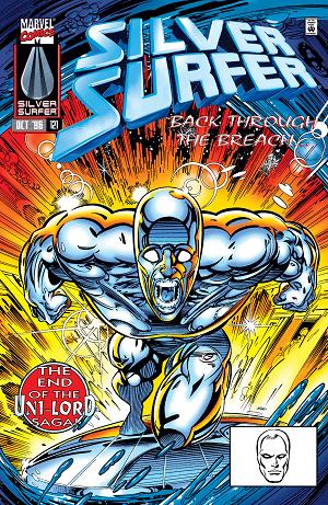 Silver Surfer #121  cover