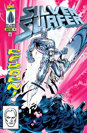 Silver Surfer #118  cover