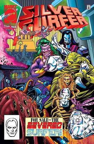 Silver Surfer #115 cover