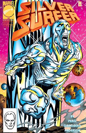 Silver Surfer #112 cover