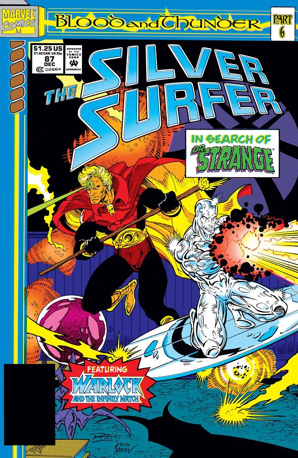 Silver Surfer #87  cover