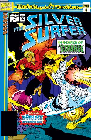 Silver Surfer #87 cover