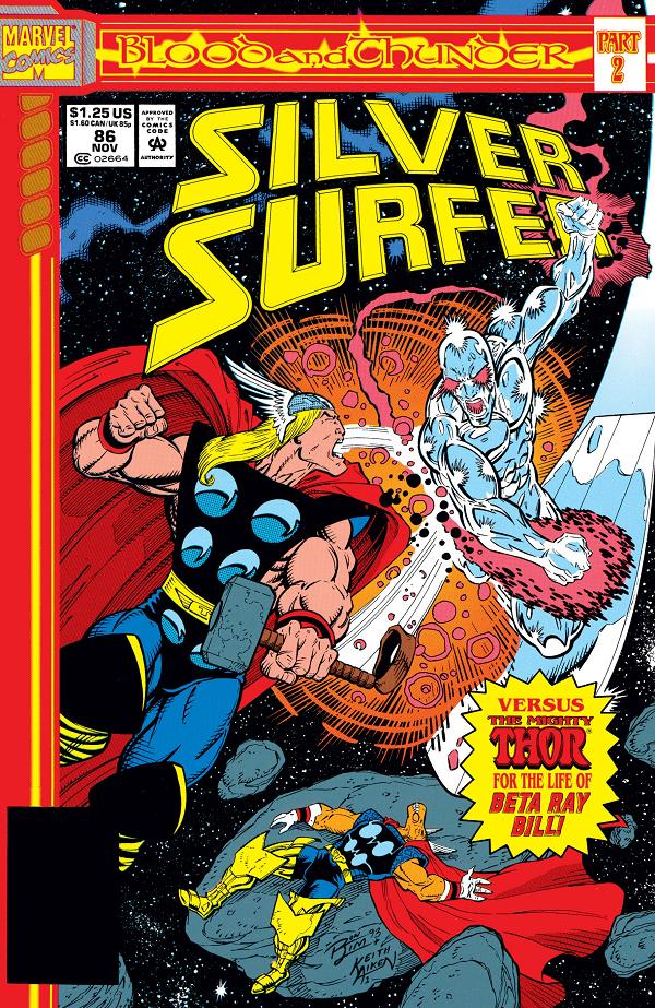 Silver Surfer #86  cover