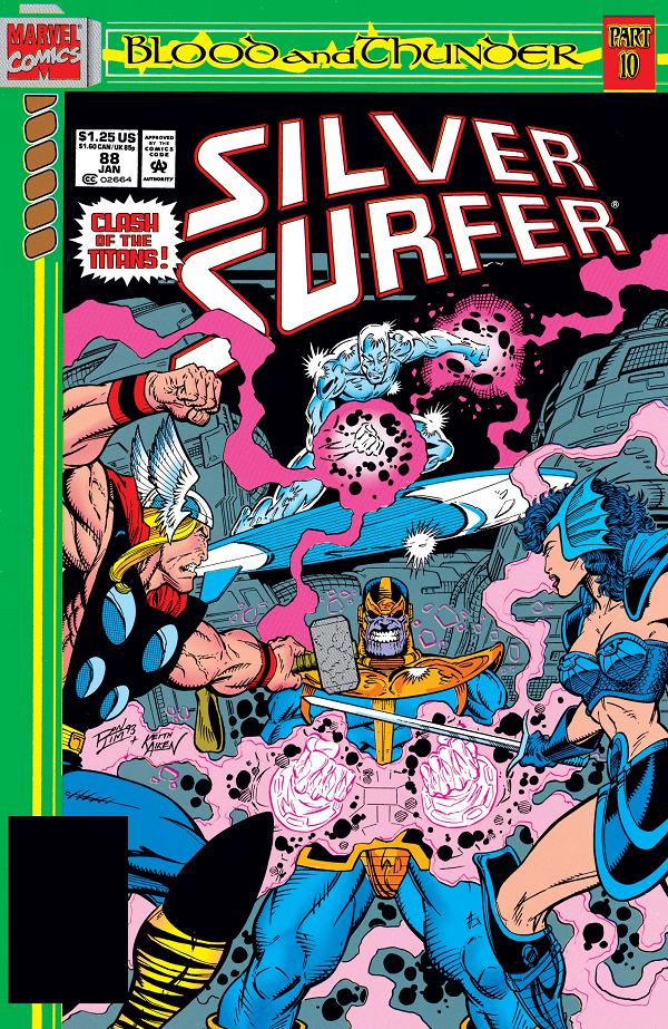 Silver Surfer #88  cover
