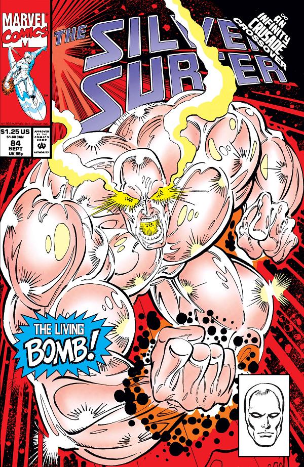 Silver Surfer #84  cover