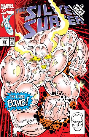 Silver Surfer #84 cover