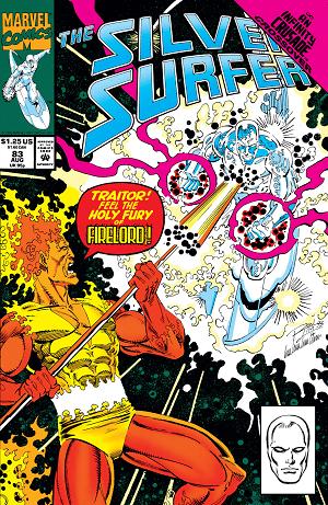 Silver Surfer #83  cover