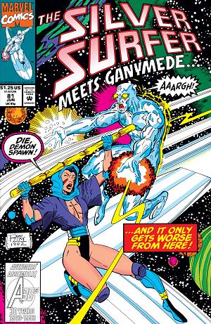 Silver Surfer #81  cover