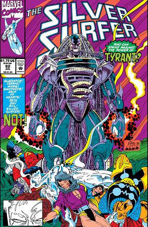 Silver Surfer #82  cover