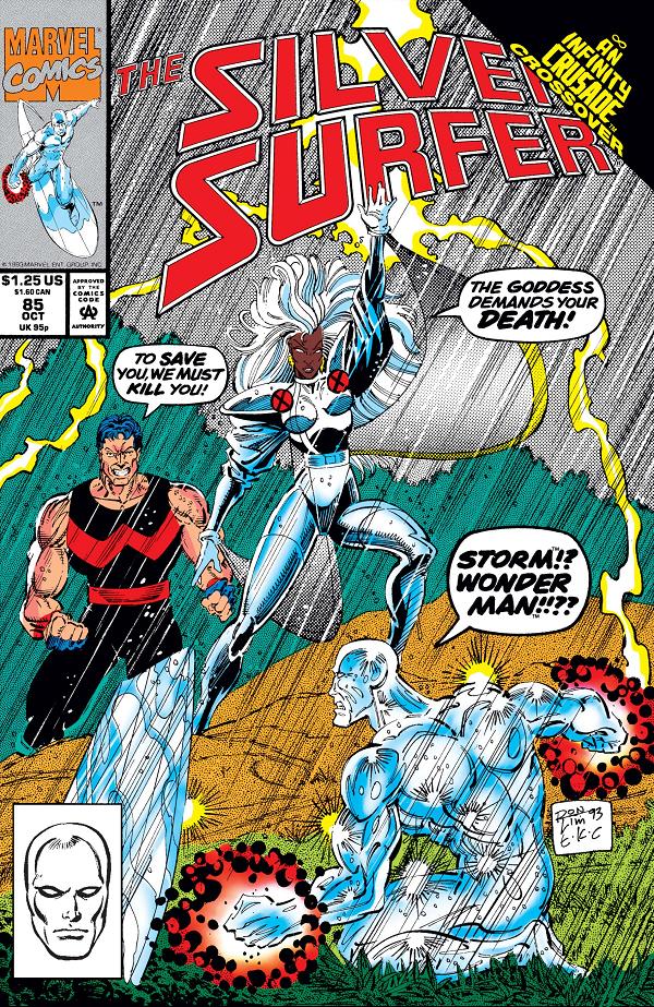 Silver Surfer #85  cover