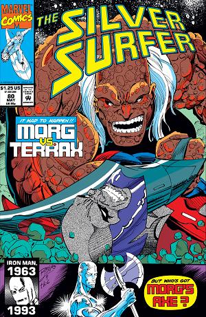 Silver Surfer #80  cover