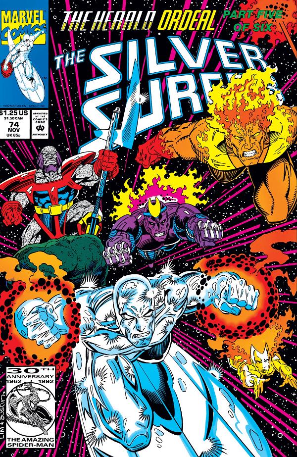 Silver Surfer #74  cover