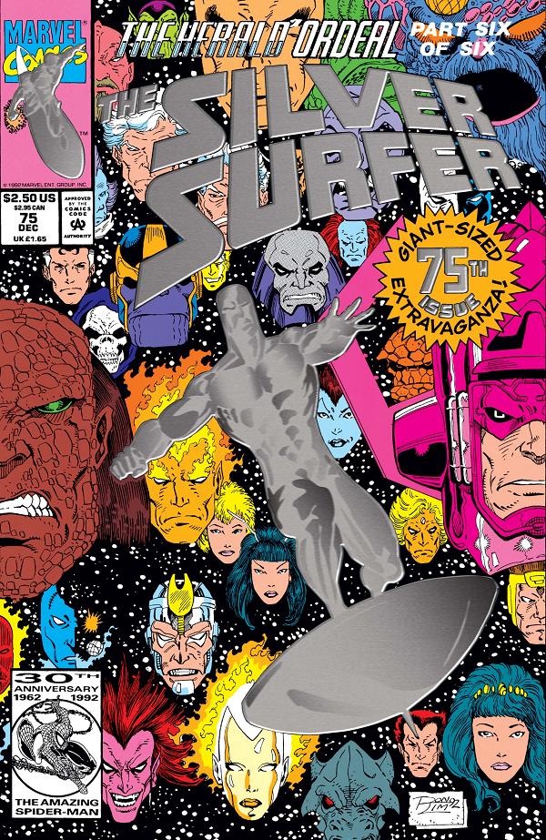 Silver Surfer #75  cover
