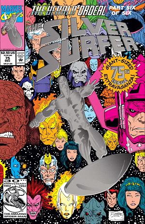 Silver Surfer #75  cover