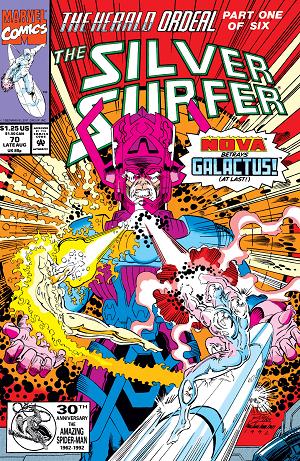 Silver Surfer #70 cover