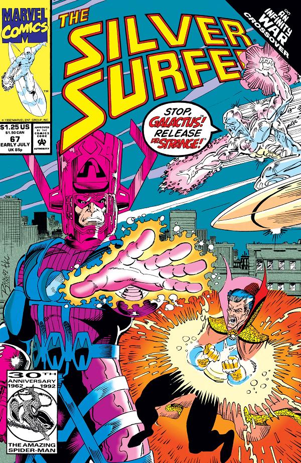Silver Surfer #67  cover