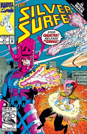Silver Surfer #67 cover