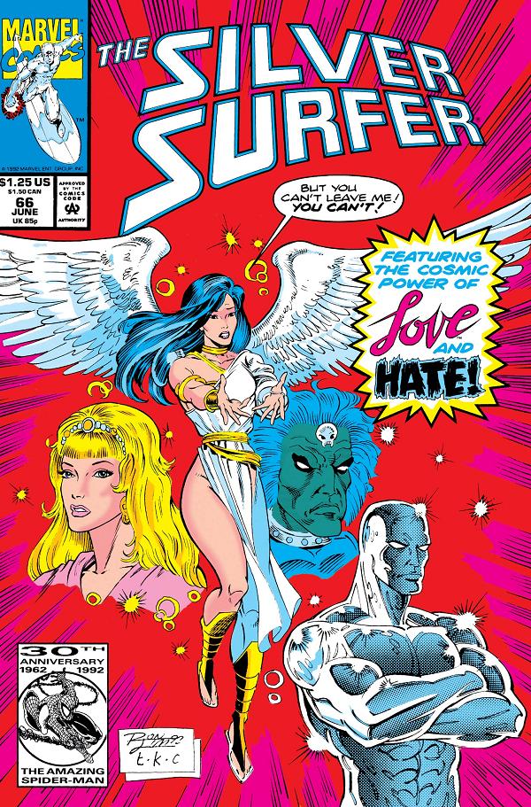 Silver Surfer #66  cover