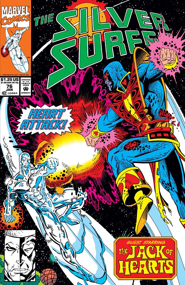 Silver Surfer #76  cover