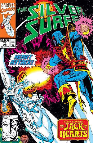 Silver Surfer #76  cover
