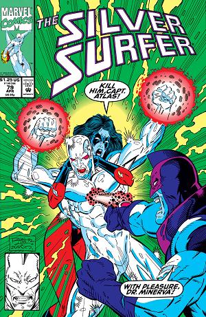 Silver Surfer #79  cover