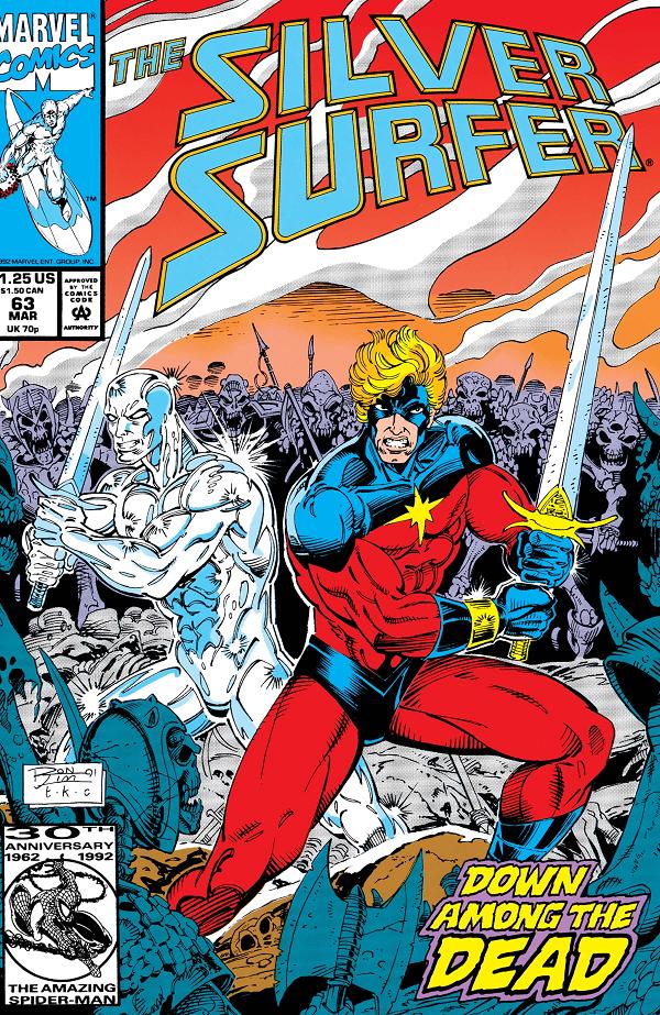 Silver Surfer #63  cover