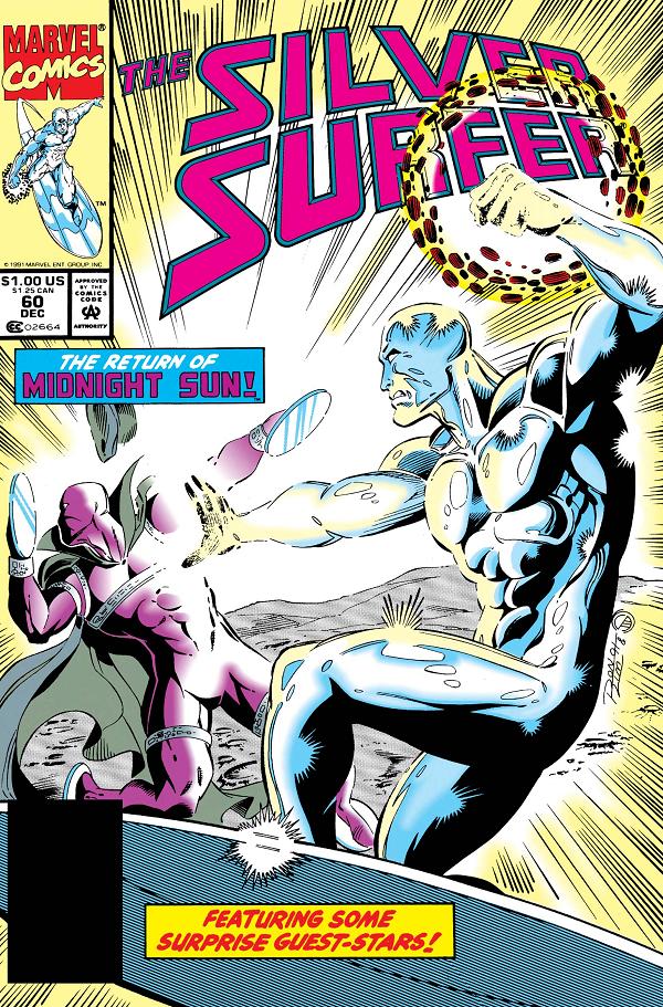 Silver Surfer #60  cover