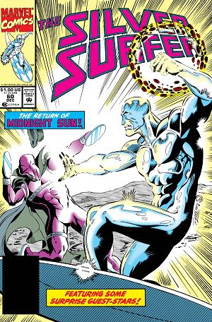 Silver Surfer #60  cover