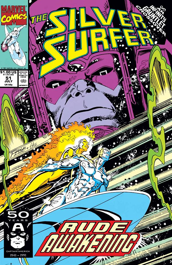 Silver Surfer #51  cover