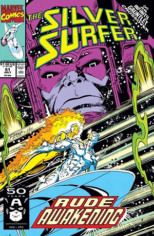 Silver Surfer #51  cover