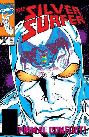 Silver Surfer #49  cover