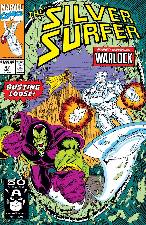 Silver Surfer #47  cover