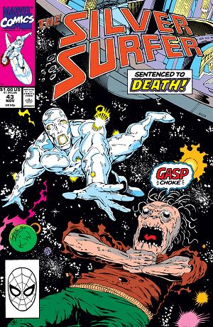 Silver Surfer #43  cover