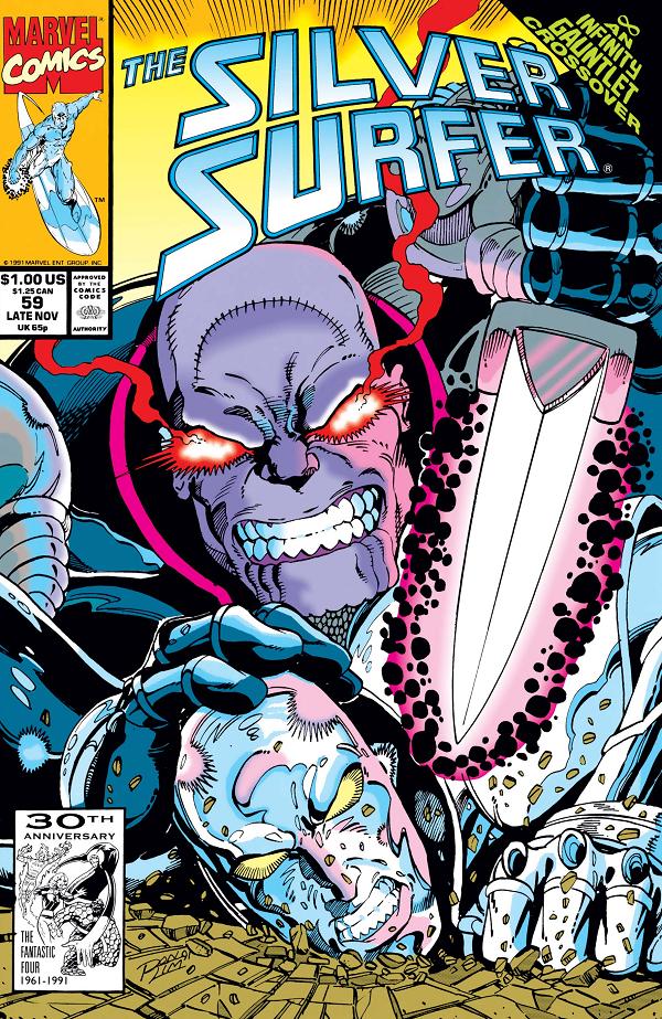 Silver Surfer #59  cover